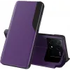 Coque à rabat Phonesta Smart Side View pour Xiaomi Poco F6 Pro - Violet 0