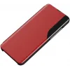 Coque à rabat Phonesta Smart Side View pour Xiaomi Poco F6 Pro - Rouge 1