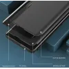Coque à rabat Phonesta Smart Side View pour HONOR Magic7 Lite - Violet 2