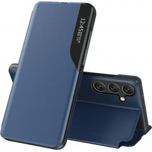 Coque à rabat Phonesta Smart Side View pour Samsung Galaxy A15 4G/5G - Bleu