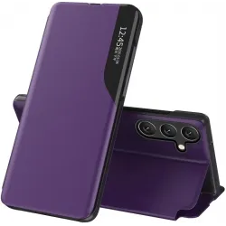 Coque à rabat Phonesta Smart Side View pour Samsung Galaxy A35 - Violet