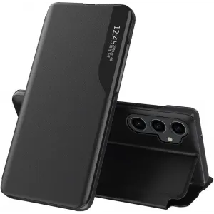 Coque à rabat Phonesta Smart Side View pour Samsung Galaxy S23 FE/S23 Plus - Noir