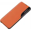 Coque à rabat Phonesta Smart Side View pour Samsung Galaxy S24 FE - Orange 1