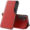 Coque à rabat Phonesta Smart Side View pour Samsung Galaxy S25 Plus/S24 Plus - Rouge