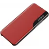 Coque à rabat Phonesta Smart Side View pour Samsung Galaxy S25 Plus/S24 Plus - Rouge 2