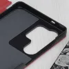 Coque à rabat Phonesta Smart Side View pour Samsung Galaxy S25 Ultra - Rouge 7