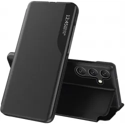 Coque à rabat Phonesta Smart Side View pour Samsung Galaxy A16 - Noir