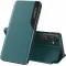 Coque à rabat Phonesta Smart Side View pour Samsung Galaxy A36/A56 - Vert