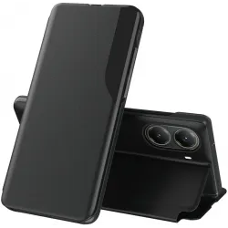 Coque à rabat Phonesta Smart Side View pour Xiaomi Poco X7 Pro - Noir