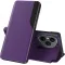 Coque à rabat Phonesta Smart Side View pour HONOR 400 Pro - Violet