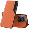 Coque à rabat Phonesta Smart Side View pour Xiaomi 15T - Orange 0