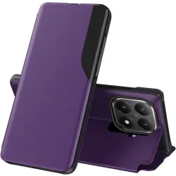 Coque à rabat Phonesta Smart Side View pour Xiaomi 15T Pro - Violet