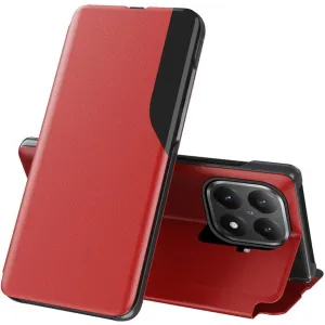 Coque à rabat Phonesta Smart Side View pour Xiaomi 15T Pro - Rouge