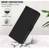 Coque portefeuille Phonesta Soft Skin pour Xiaomi Redmi Note 14 Pro 5G/14 Pro Plus / Xiaomi Poco X7 - Noir 9