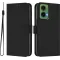 Coque portefeuille Phonesta Soft Skin pour Motorola Moto G35 - Noir