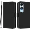 Coque portefeuille Phonesta Soft Skin pour Oppo A60 4G - Noir