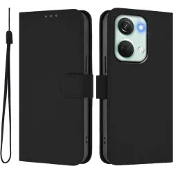 Coque portefeuille Phonesta Soft Skin pour OnePlus Nord 3 - Noir