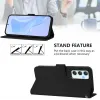 Coque portefeuille Phonesta Soft Skin pour Samsung Galaxy A35 - Noir 2