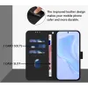 Coque portefeuille Phonesta Soft Skin pour Samsung Galaxy A35 - Noir 3