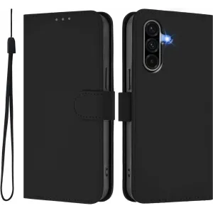 Coque portefeuille Phonesta Soft Skin pour Samsung Galaxy A36 - Noir