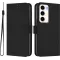 Coque portefeuille Phonesta Soft Skin pour Samsung Galaxy S23 - Noir