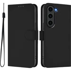 Coque portefeuille Phonesta Soft Skin pour Samsung Galaxy S23 FE - Noir