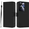 Coque portefeuille Phonesta Soft Skin pour Realme C63 / Note 60 - Noir