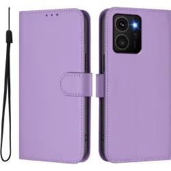 Coque portefeuille Phonesta Soft Skin pour HMD Skyline - Violet clair