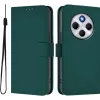 Coque portefeuille Phonesta Soft Skin pour Xiaomi Redmi 14C / Xiaomi Poco C75 - Vert foncé