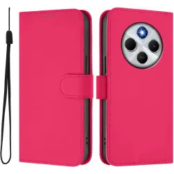 Coque portefeuille Phonesta Soft Skin pour Xiaomi Redmi 14C / Xiaomi Poco C75 - Hot Pink