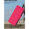 Coque portefeuille Phonesta Soft Skin pour Xiaomi Redmi 14C / Xiaomi Poco C75 - Hot Pink 6