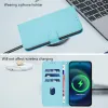 Coque portefeuille Phonesta Soft Skin pour Xiaomi Redmi 14C / Xiaomi Poco C75 - Bleu clair 6