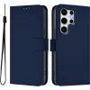 Coque portefeuille Phonesta Soft Skin pour Samsung Galaxy S25 Ultra - Bleu foncé