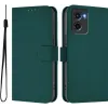 Coque portefeuille Phonesta Soft Skin pour Motorola Moto G05 / Moto E15 - Vert foncé
