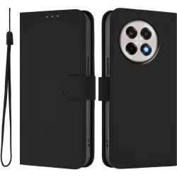 Coque portefeuille Phonesta Soft Skin pour OnePlus 13R - Noir