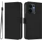 Coque portefeuille Phonesta Soft Skin pour Oppo Reno13 F 4G/5G / Reno13 FS 5G - Noir
