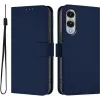 Coque portefeuille Phonesta Soft Skin pour Samsung Galaxy S25 Edge - Bleu foncé