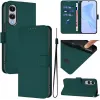Coque portefeuille Phonesta Soft Skin pour Samsung Galaxy S25 Edge - Vert foncé 2