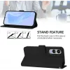 Coque portefeuille Phonesta Soft Skin pour Samsung Galaxy S25 Edge - Noir 3