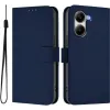 Coque portefeuille Phonesta Soft Skin pour Xiaomi Poco X7 Pro - Bleu foncé