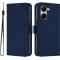 Coque portefeuille Phonesta Soft Skin pour Xiaomi Poco X7 Pro - Bleu foncé