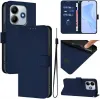 Coque portefeuille Phonesta Soft Skin pour Xiaomi Redmi Note 14 4G - Bleu foncé 2