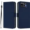 Coque portefeuille Phonesta Soft Skin pour Asus Zenfone 12 Ultra - Bleu foncé