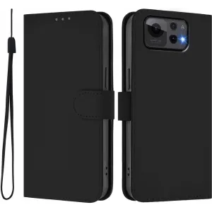 Coque portefeuille Phonesta Soft Skin pour Asus Zenfone 12 Ultra - Noir