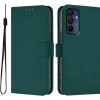 Coque portefeuille Phonesta Soft Skin pour Samsung Galaxy A16 - Vert foncé