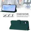 Coque portefeuille Phonesta Soft Skin pour Sony Xperia 10 VI - Vert foncé 3