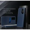 Coque portefeuille Phonesta Smart Window pour Samsung Galaxy S24 - Bleu foncé 1
