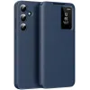 Coque portefeuille Phonesta Smart Window pour Samsung Galaxy S24 Plus - Bleu foncé 0