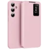 Coque portefeuille Phonesta Smart Window pour Samsung Galaxy S24 Plus - Rose