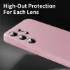 Coque portefeuille Phonesta Smart Window pour Samsung Galaxy S24 Ultra - Rose 6